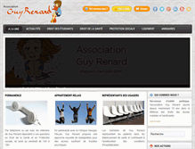 Tablet Screenshot of guy-renard.fr